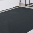 thumbnail image 4 of BNM Bohemian Indoor/ Outdoor Solid Rug, 4' x 6', Black, 4 of 7