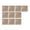 B, variant on Wovilon Wall Stickers Murals For Bedroom, Living Room, Bedroom 10Pcs 3D Crystal Tile Stickers Diy Waterproof Self-Adhesive Wall Stickers