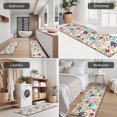 thumbnail image 5 of Pioneer Flower Floral Print Pattern Kitchen Rugs Sets Of 3,Kitchen Runner Rugs Non Skid Washable,Decorative Kitchen Floor Mats for Kitchen,Sink,Laundry,17"x30"+ 17"x47" + 17"x59", 5 of 6