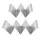 thumbnail image 1 of Rack de tacos mexicanos,2Pcs Mexican Taco Rack Pizza Cake Roll Soporte de taco de acero inoxidable para el hogar FRCOLOR Hogar10213935, 1 of 7