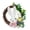 Multicolor-4D-home supplies, variant on LEFTHIGH Home Easter Bunny Wreath Door Hangers Front Door Wall Decoration Wreath Plastic Multicolor for Party Home 7.09x7.09 Inch 1-Pack Apartment Essentials