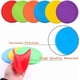 thumbnail image 3 of 6 Pack Dog Flying Disc,Dogs Training Interactive Toys,Puppy Flyer Toy Dog Flyer,Lightweight Soft Floating Saucer for Small Medium Dog Outdoor Sport, 3 of 4