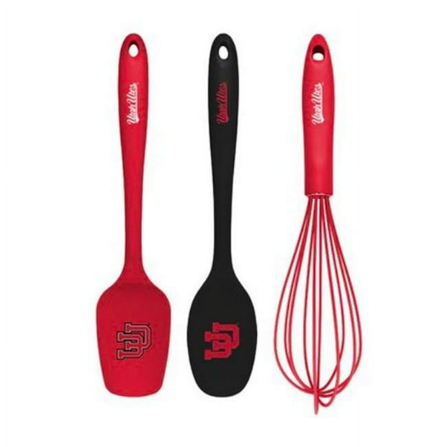 Collection KUSUUT1301 NCAA Ensemble d'Ustensiles de Cuisine Utah Utes - 3 Pcs