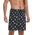 thumbnail image 2 of Fotbe Fastfood Pantalones Cortos de Pijama para Hombre, Ropa de Dormir, Pantalones de Pijama Cortos para Hombre-4X-Large, 2 of 6
