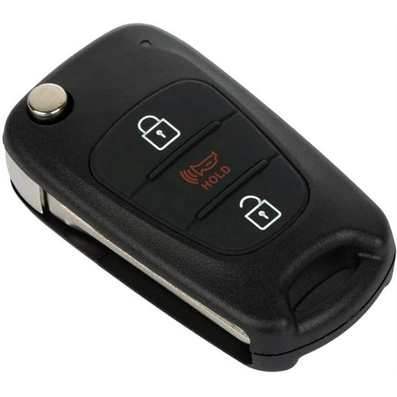 ECCPP Replacement fit for Uncut Keyless Entry Remote Key Fob 2010 2011 2012 2013 for Kia for Sportage for Soul FCC ADP12513701S (Pack of 1)