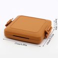 thumbnail image 3 of CNKOO Microwave Toastie Maker  Microwave Toastie Sandwich Maker Versatile Small Toaster  Easy to Clean and Store  Perfect for Cooking Breakfast  Grilled Cheese  Snacks, 3 of 6