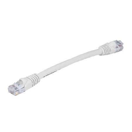 UPC: 0844660075066 | Monoprice Cat6 Ethernet Patch Cable – Network Internet Cord – RJ45  Stranded  550Mhz  UTP  Pure Bare Copper Wire  24AWG  0.5ft  White