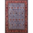 thumbnail image 1 of Ahgly Company Indoor Rectangle Mid-Century Modern Red Oriental Area Rugs, 5' x 8', 1 of 6