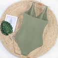 thumbnail image 4 of Bathing Suit for Women Tummy Control Women's One Piece Swimsuit Swimsuits For Women Bathing Suit Retro Ruched Push Up Vintage Padded Swimwear, 4 of 4