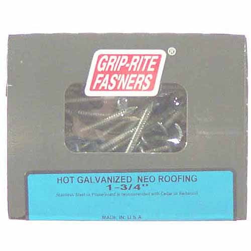 GripRite 13/4 in. Hot Dipped Galvanized Roofing Nails (1 lb. pack)