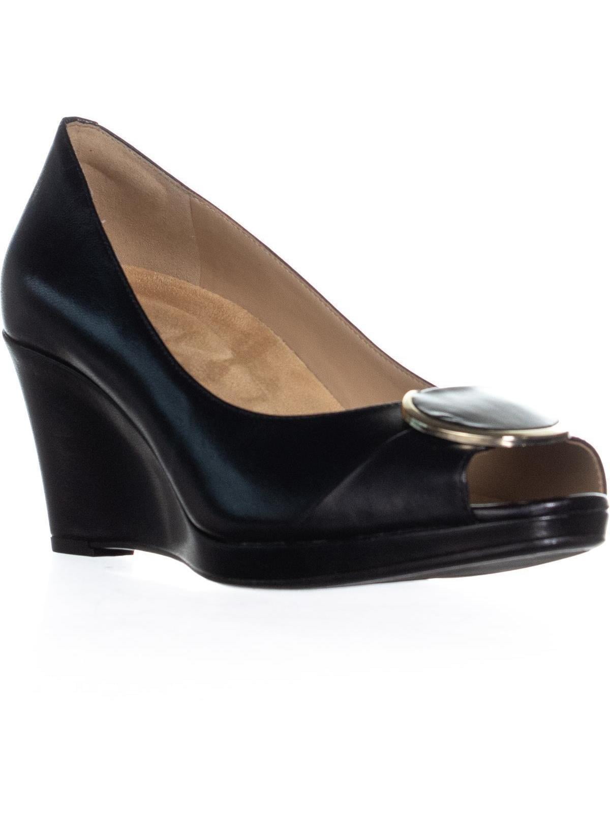 naturalizer peep toe wedge