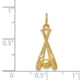 thumbnail image 3 of 14K Yellow Gold Charm Pendant Themed Men'S 22 mm 8, 3 of 3