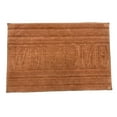 thumbnail image 2 of Home Decor Inc. Naples Collection Microfiber Bathmat – 20" x 30", Brown, Soft & Absorbent, 2 of 3