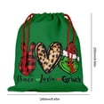 thumbnail image 2 of Bolsa de regalo para fiesta de Navidad decoraciones para fiesta en casa con tema de Festival de gran capacidad, 2 of 6
