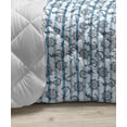 thumbnail image 3 of Maritime Down Alternative Comforter, Continuous Sailing Boats Waves Anchor Sea Theme Illustration, Microfiber Quilt for All Season, 5 Sizes, Pink Ceil Blue, by Ambesonne, 3 of 3