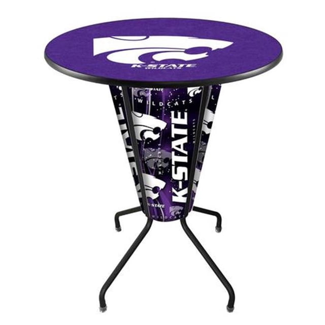 Holland Bar Stool L218B42KnsasS36RKnsasS Lighted Kansas State Pub Table