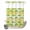 Yellow, variant on No Hook Shower Curtain, Cute Green Umbrella Shower Curtains for Bathroom with See Through Top Window, Cartoon Rain Boots Blue Ombre Waterproof & Washable Bath Curtain Stand Up Stall 36"x72"