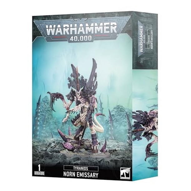 Warhammer en miniatura de 40 quilates Tyranids Norn Emissary Deathleaper