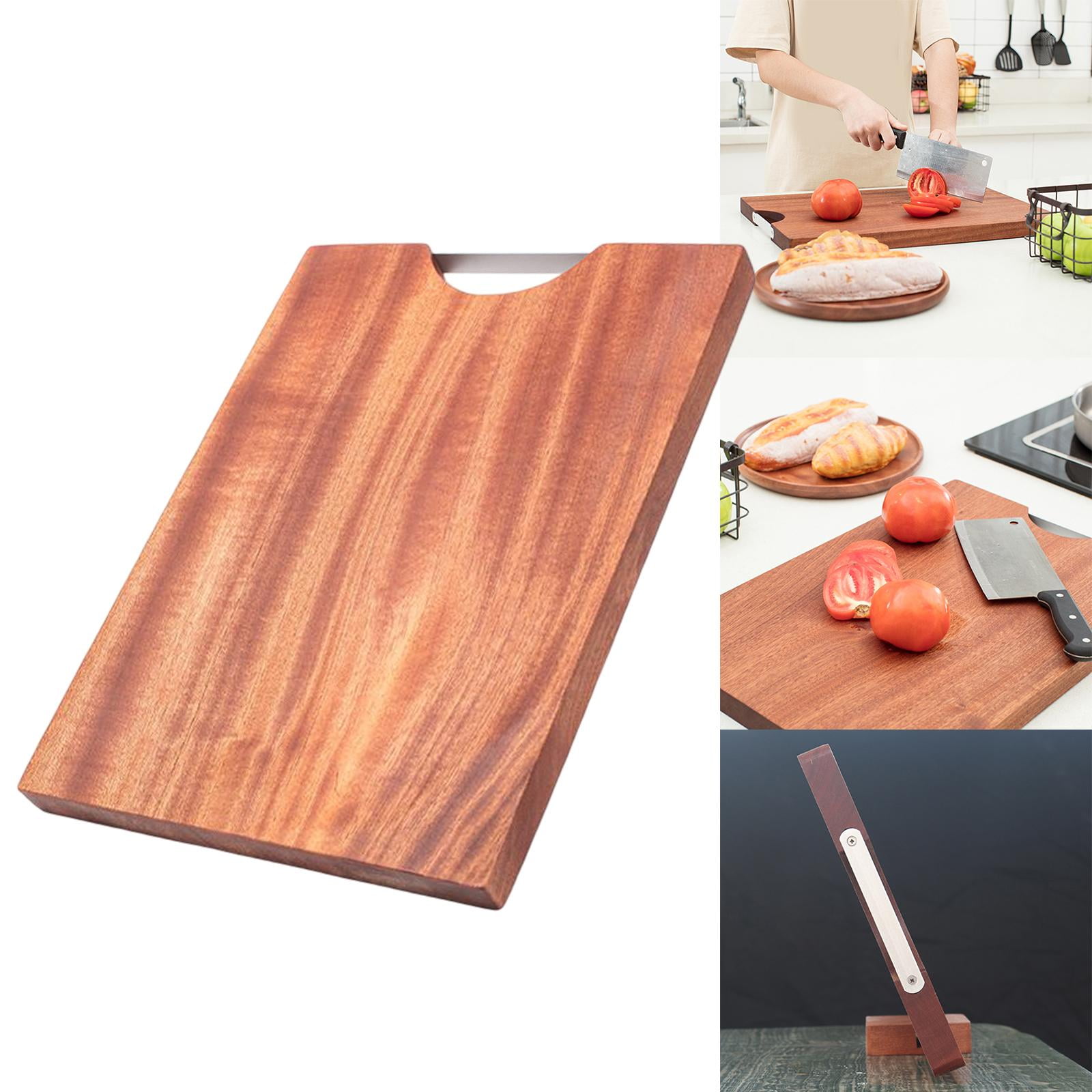 Axioma Ebony Chopping Board with Handles Kitchen Baking Tools Pizza Board for Bread 33x23x2.5cm