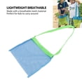 thumbnail image 3 of Shell Collecting Bag, Large Capacity Bright Color Long Strap Kids Mesh Candy Bag Easy Folding  For Seaside, 3 of 8
