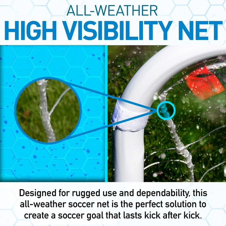 Franklin Sports 6' x 4' Portable Soccer Goal, Steel photo 4