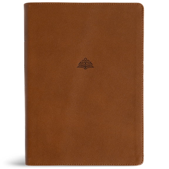 CSB Women's Study Bible, Saddle Brown Genuine Leather, Indexed, (Hardcover)