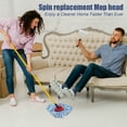 thumbnail image 7 of Microfiber Spin Mop Refills, Mop Replacement Head Compatible for Ocedar EasyWring RinseClean Spin Mop Refill 2 Tank System Only New Version Replacement, 7 of 7