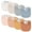 Style#04, variant on Dalrosia 8PCS Muslin Baby Bibs for Boys & Girls, Soft Cotton Absorbent Bandana Drool Bibs for Drooling & Teething