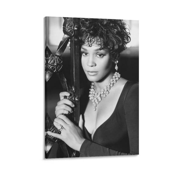Whitney Houston Actor Poster (18) Artworks Picture Print Poster Wall Art Painting Canvas Gift Decor Home Posters Decorative 12x18inch(30x45cm)