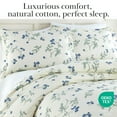 thumbnail image 2 of Myosotis Scorpioides Printed Cotton Duvet Set by SouthShore Fine Linens, 2 of 6