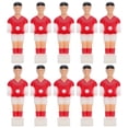 thumbnail image 1 of KAKOWELY 10 figuras de plástico de futbolistas para mesa de fútbol., 1 of 4