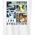 thumbnail image 3 of Pokémon - Eevee Nature Evolution -  Women's Short Sleeve Graphic T-Shirt, 3 of 5