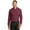 Burgundy, variant on Port Authority Long Sleeve Core Classic Pique Polo-M (True Royal)