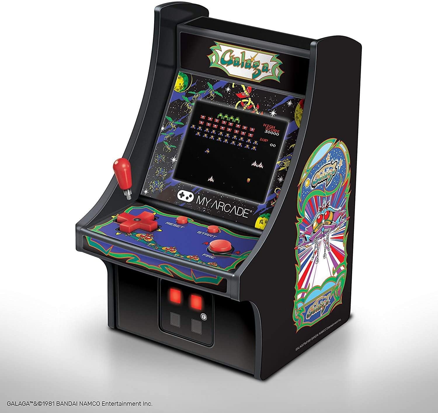 My Arcade Micro Player Mini Arcade Machine Galaga Video