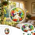 thumbnail image 1 of CaiYueKe Acrylic Puzzle Pendant Sunshade Window Hanging Plate Decorative Home Decor Stained Glass Style Window Art for Privacy Sun Protection Indoor Outdoor Window Decor Modern Hanging Ornament, 1 of 9