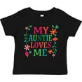 thumbnail image 3 of Inktastic My Auntie Loves Me Girls Girls Toddler T-Shirt, 3 of 5