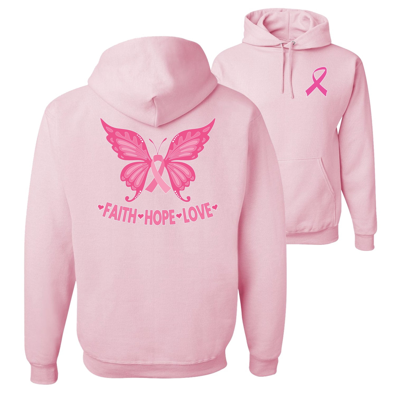 pink breast cancer fleece jacket