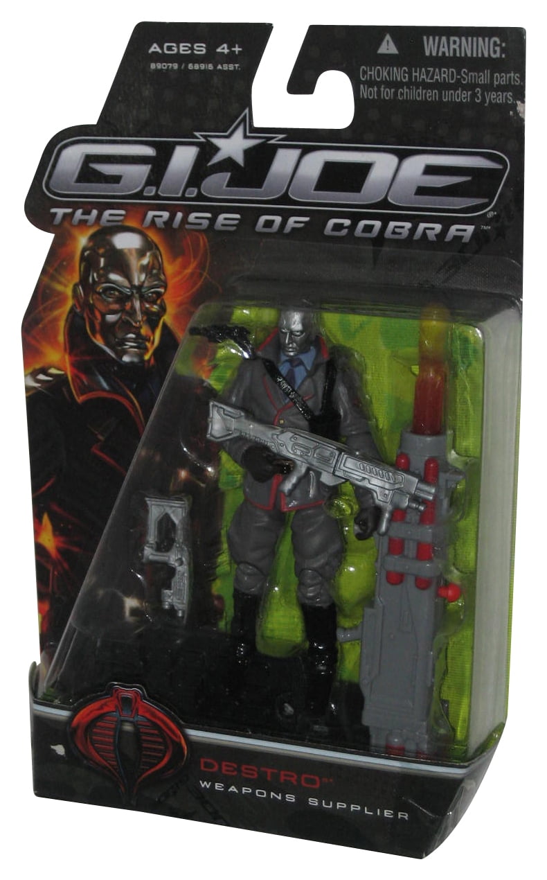 Weapons Supplier Action Figure for sale online Joe The Rise of Cobra Destro Hasbro G.I 