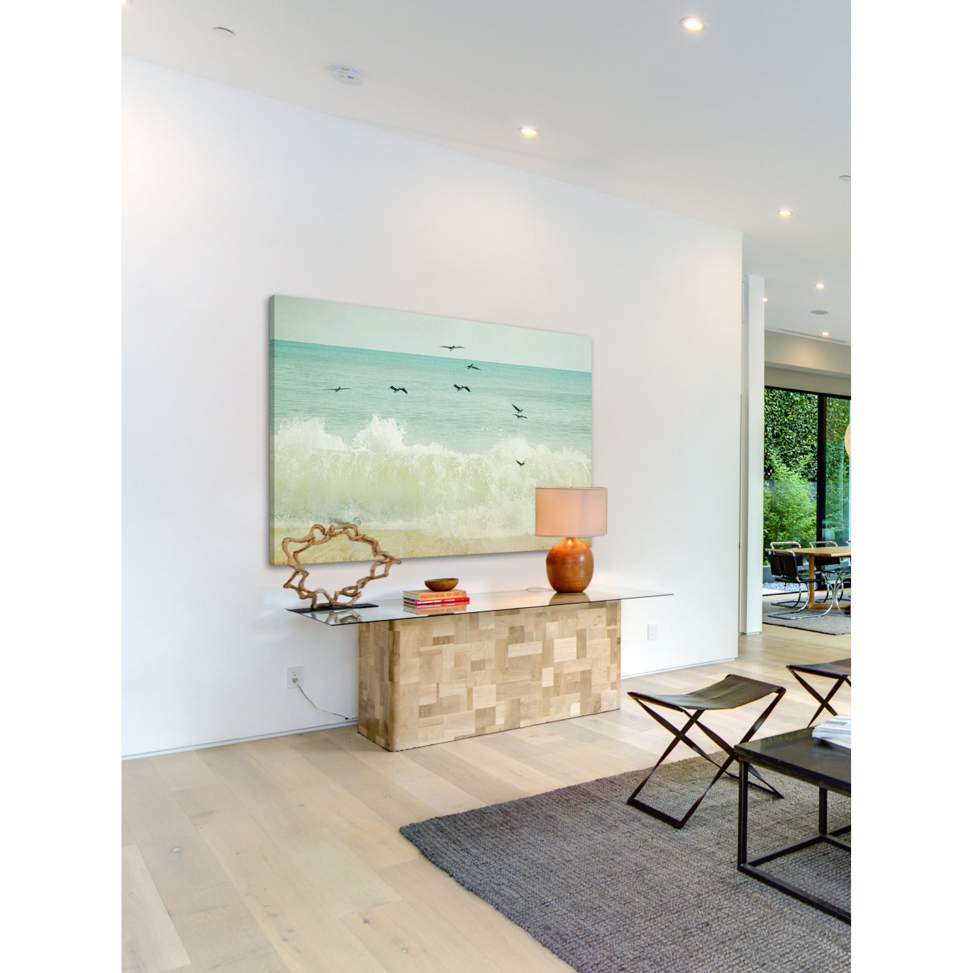 "Petit Dejeuner" Painting Print on Wrapped Canvas