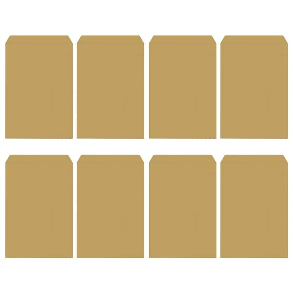 CIMAXIC File Envelope Bag Kraft Paper 200Pcs