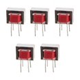 thumbnail image 1 of 5x Audio Transformers 600:600 Ohm Europe 1:1 Ei14 Isolation Transformer Ringing -Yx, 1 of 2