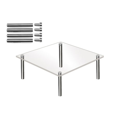 

Home & Kitchen Clearance Sale Transparent Acrylic Cake Hand Display Rack Metal Table Placement Rack