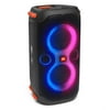 JBL Partybox 110 - Portable party speaker with 160W powerful sound, built-in lights and splashproof design. - Black