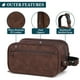 thumbnail image 5 of Neceser PAVILIA Travel, resistente al agua, kit Dopp para hombre, 5 of 8