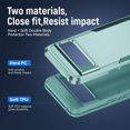 thumbnail image 5 of KOMI pour Google Pixel 8 Pro Étui avec Protecteur d'Écran, Béquille Anneau Réglable à 360° Intégrée, Protection Militaire Blindée Antichoc - Vert, 5 of 5