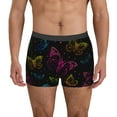 thumbnail image 4 of Wukai Butterfly Print Men’s Underwear Breathable Boxer Briefs,&nbsp;Moisture Wicking & Breathable-Medium, 4 of 7