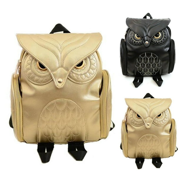 Womens Backpack Purse Fashion Owl Design Casual Small Backpack