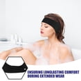 thumbnail image 4 of 2 uds diadema para natación banda de protección para los oídos banda para la cabeza para nadar cubierta protectora para el cabello debajo de la banda para las orejas para adultos hombres y mujeres M, 4 of 4