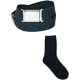 thumbnail image 3 of CTM® Kids' Magnetic Buckle Elastic Belt  and Cotton Socks Uniform Set, 3 of 4