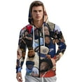 thumbnail image 2 of Unisex Rod Wave Zip Up Hoodies 3D Printed Pullover Hooded Sweatshirt with Pocket for Mens Womens, 2 of 8